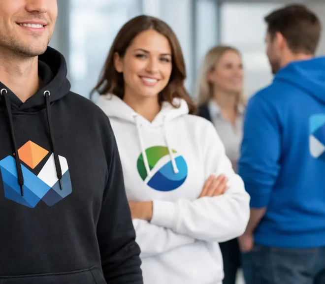 Hoodies med tryck för företag som vill synas