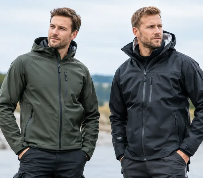 Softshell eller skaljacka för arbete - rätt val
