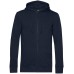 Organisk Hoodie med Dragkedja Herr