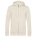 Organisk Hoodie med Dragkedja Herr