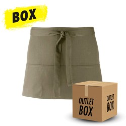 Kort förkläde med fickor - 10st