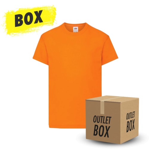 Barn T-shirt - Orange - olika storlekar - 85 st