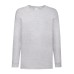 Långärmad Barn T-shirt Valueweight