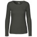 Ekologisk Dam T-shirt med långa ärmar