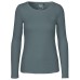 Ekologisk Dam T-shirt med långa ärmar