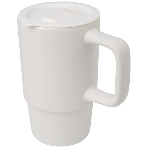 Carter 450 ml keramisk mugg med plastlock