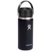 Hydro Flask Wide Mouth 473ml isolerad rostfri termosmugg med Flex Sip™-lock