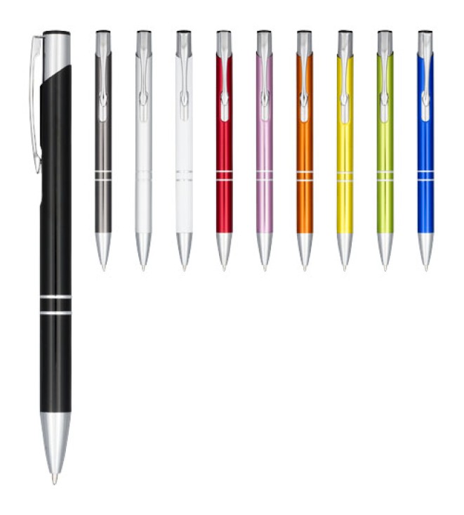 Moneta kulspetspenna i anodiserat aluminium