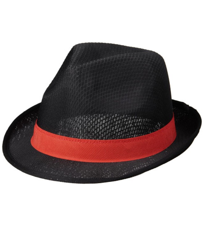 Trilby hatt med band