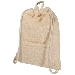 Bear ryggsäck med dragsko av GRS-certifierat återvunnet sherpa-material, 9 l