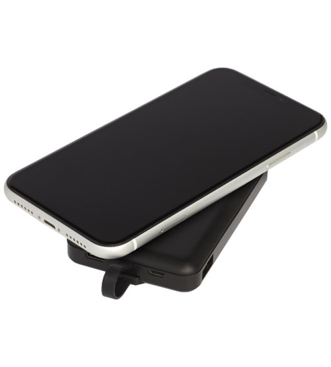 Kano 5 000 mAh trådlös powerbank med 3-i-1 kabel