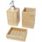 Hedon tre-delat badrumsset i bambu