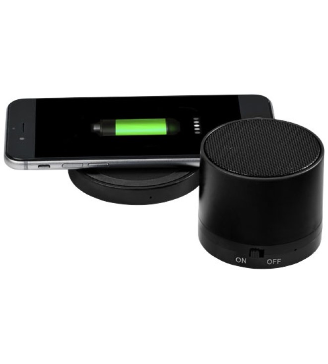 Cosmic Bluetooth® högtalare och trådlös laddningsplatta