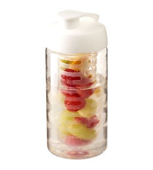 H2O Active® Bop 500 ml sportflaska med uppfällbart lock och fruktkolv