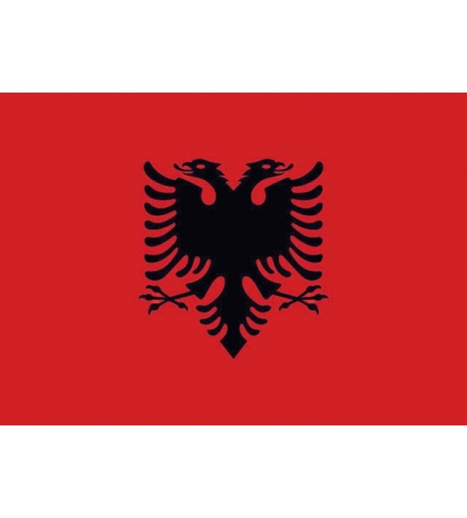 Stor Tygflagga Albanien