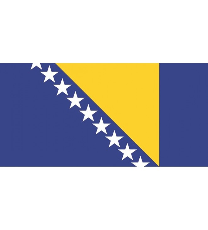 Stor Tygflagga Bosnien och Hercegovina