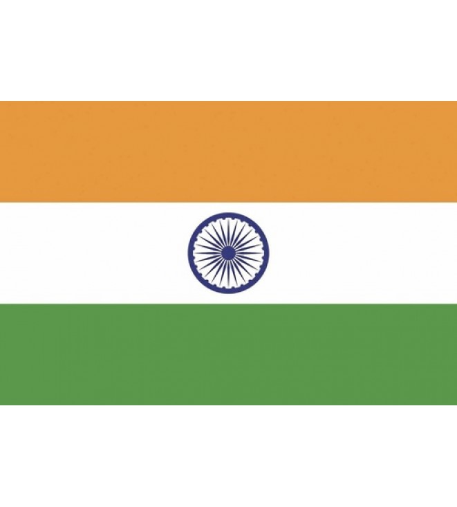 Stor Tygflagga Indien