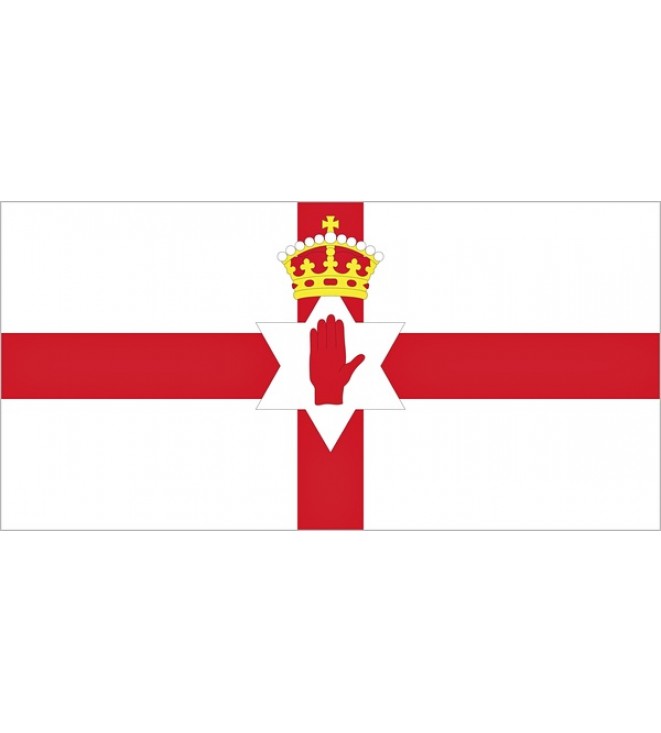 Stor Tygflagga Norra Irland