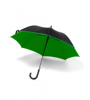 Paraply i Kontrastfärgad Över- och Undersida