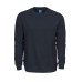 Rundhalsad Bomullssweatshirt