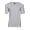Elastisk T-shirt V-ringad