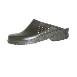 Toffel i mjukt läder