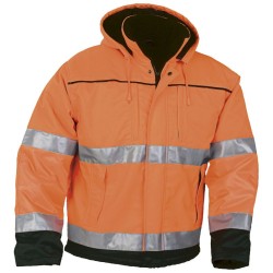 Varseljacka med Huva Dubbelfodrad