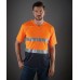 V-ringad Varsel T-shirt i Nät