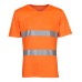 V-ringad Varsel T-shirt i Nät