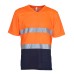 V-ringad Varsel T-shirt i Nät