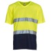 V-ringad Varsel T-shirt i Nät