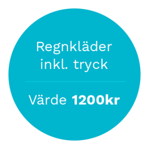 Regnkampanj: Nu bjuder vi på trycket!